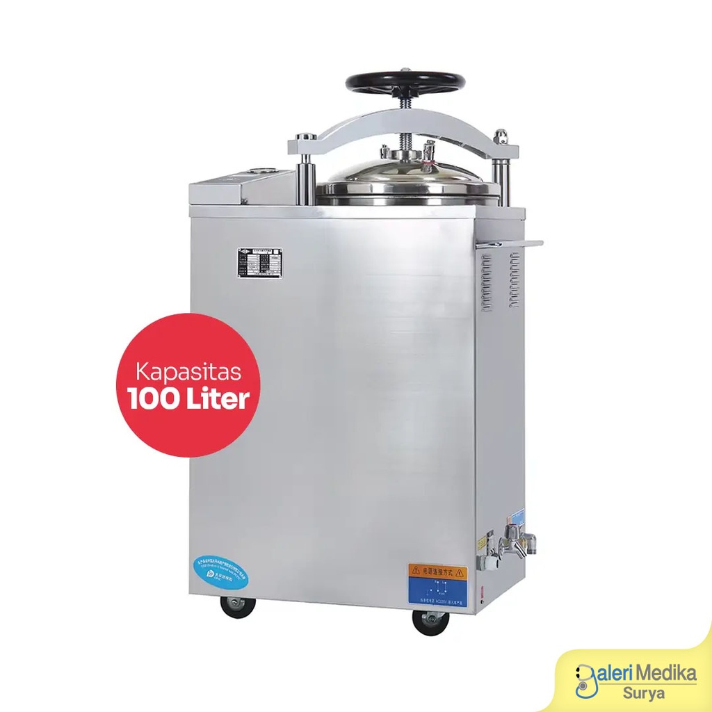 Autoclave 100 Liter GEA LS-100HV Pulse Vacuum Steam Sterilizer + Fungsi Drying